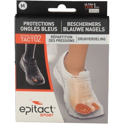Epitact® Sport Protections Ongles Bleus Medium Bandage(S) 2 pc(s) - Publicité Epitact® Sport Protections Ongles Bleus Medium Bandage(S) 2 pc(s) - Publicité
