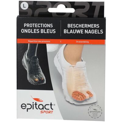 Epitact®Sport Protections ongles bleus Taille L Bandage(S) 1 pc(s) - Publicité Epitact®Sport Protections ongles bleus Taille L Bandage(S) 1 pc(s) - Publicité