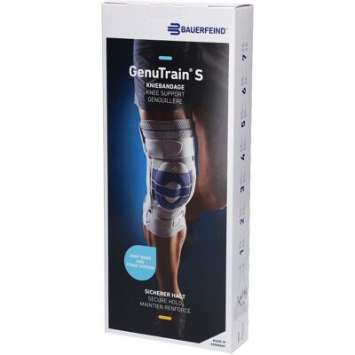 BAUERFEIND® GenuTrain® S Titane Genouillère Gauche Taille 3 Bandage(S) 1 pc(s) - Publicité BAUERFEIND® GenuTrain® S Titane Genouillère Gauche Taille 3 Bandage(S) 1 pc(s) - Publicité