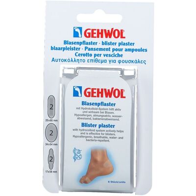 GEHWOL® Pansement Ampoules Hydrocol Pansement(S) 2x3 pc(s) - Publicité GEHWOL® Pansement Ampoules Hydrocol Pansement(S) 2x3 pc(s) - Publicité