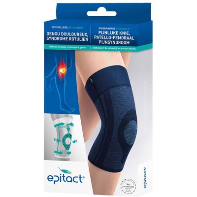 Epitact Genouillère Rotulienne Taille 1 Bandage(S) pc(s) - Publicité Epitact Genouillère Rotulienne Taille 1 Bandage(S) pc(s) - Publicité
