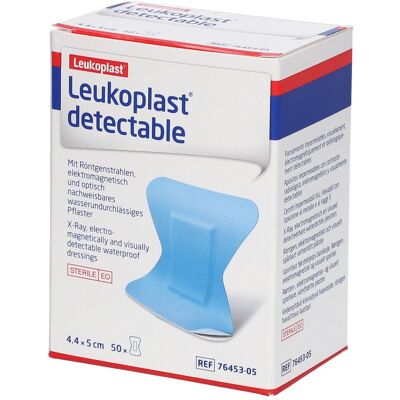Leukoplast - Detectable Finger 4,4x5 cm - Pansement - Publicité Leukoplast - Detectable Finger 4,4x5 cm - Pansement - Publicité