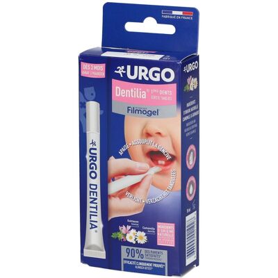 Urgo Dentilia Premières Dents Stylo Gel - Soulagement des dents - Publicité Urgo Dentilia Premières Dents Stylo Gel - Soulagement des dents - Publicité