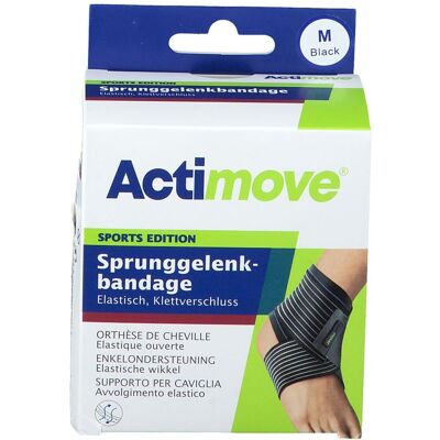 Orthèse de Cheville Actimove Noire - Support de Cheville - Publicité Orthèse de Cheville Actimove Noire - Support de Cheville - Publicité