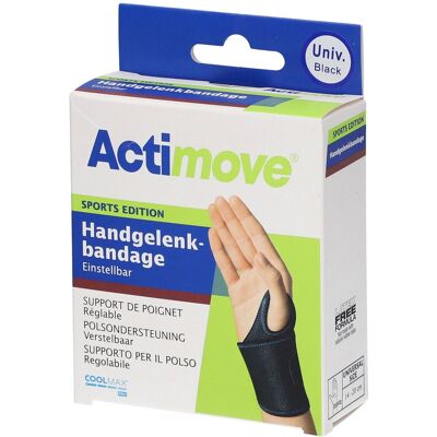 Actimove Sport Support Poignet Bandage(S) 1 pc(s) - Publicité Actimove Sport Support Poignet Bandage(S) 1 pc(s) - Publicité