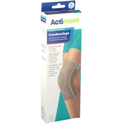 Actimove Support Genou Ouvert Extra Large Bandage - bandage - Publicité Actimove Support Genou Ouvert Extra Large Bandage - bandage - Publicité