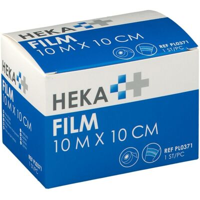 Heka Film 10 m x 10 cm - Film pour plaies - Publicité Heka Film 10 m x 10 cm - Film pour plaies - Publicité