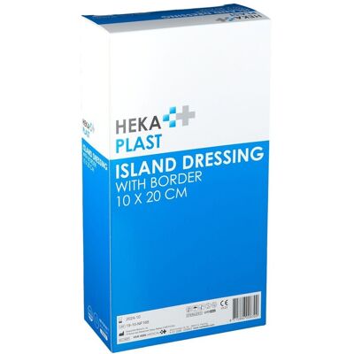 HEKA PLAST Pansement 10 x 20 cm Pansement(S) 25 pc(s) - Publicité HEKA PLAST Pansement 10 x 20 cm Pansement(S) 25 pc(s) - Publicité