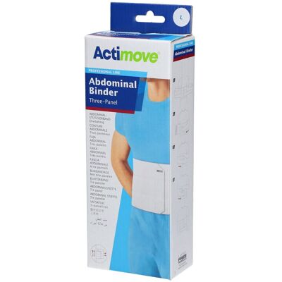 Actimove® Abdominal Binder 3 Panel 23 cm Large Bandage(S) 1 pc(s) - Publicité Actimove® Abdominal Binder 3 Panel 23 cm Large Bandage(S) 1 pc(s) - Publicité