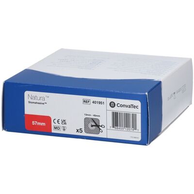 Convatec Italia Srl Natura+ Plaque Flexible pour Stomie 57mm - Plaque Adhésive - Publicité Convatec Italia Srl Natura+ Plaque Flexible pour Stomie 57mm - Plaque Adhésive - Publicité