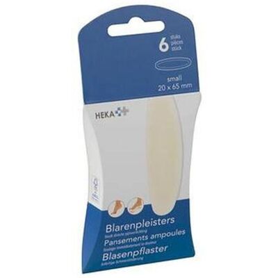 Heka Pansements Ampoules Small 20 x 65 mm Pansement(S) 6 pc(s) - Publicité Heka Pansements Ampoules Small 20 x 65 mm Pansement(S) 6 pc(s) - Publicité