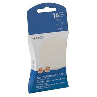 Heka Patch Bouton de Fièvre 12 mm Pansement(S) 16 pc(s) - Publicité Heka Patch Bouton de Fièvre 12 mm Pansement(S) 16 pc(s) - Publicité