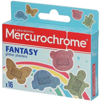 Mercurochrome® Pansements Paillettes 16 pansements Pansement(S) pc(s) - Publicité Mercurochrome® Pansements Paillettes 16 pansements Pansement(S) pc(s) - Publicité
