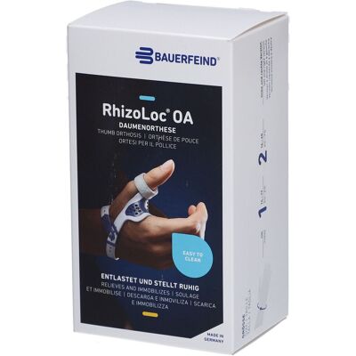 BAUERFEIND RhizoLoc Orthèse de Pouce Autre 1 pc(s) - Publicité BAUERFEIND RhizoLoc Orthèse de Pouce Autre 1 pc(s) - Publicité