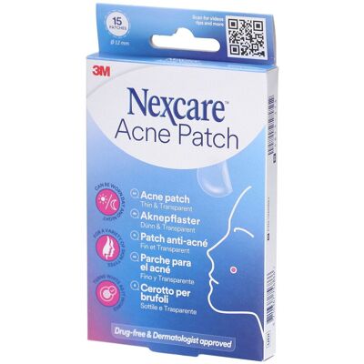 Nexcare™ Acne Patch Pansement(S) 15 pc(s) - Publicité Nexcare™ Acne Patch Pansement(S) 15 pc(s) - Publicité