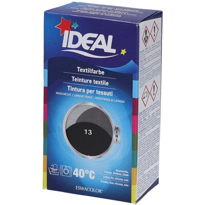IDEAL Mini Teinture textile longue tenue - 13 Noir Liquide 1 pc(s) - Publicité IDEAL Mini Teinture textile longue tenue - 13 Noir Liquide 1 pc(s) - Publicité