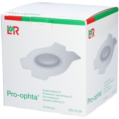 Lohmann & Rauscher PRO-OPHTA Bandeau Oculaire - Soins des Yeux - Publicité Lohmann & Rauscher PRO-OPHTA Bandeau Oculaire - Soins des Yeux - Publicité
