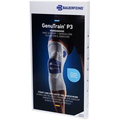 BAUERFEIND® GenuTrain® P3 Orthèse de genou Taille 5 droite Bandage(S) 1 pc(s) - Publicité BAUERFEIND® GenuTrain® P3 Orthèse de genou Taille 5 droite Bandage(S) 1 pc(s) - Publicité