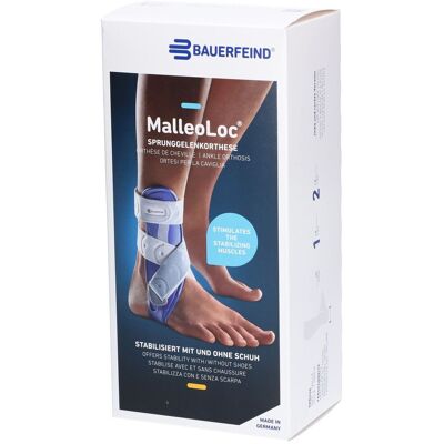 BAUERFEIND MalleoLoc® Orthèse de cheveille taille 1 droite Bandage(S) pc(s) - Publicité BAUERFEIND MalleoLoc® Orthèse de cheveille taille 1 droite Bandage(S) pc(s) - Publicité