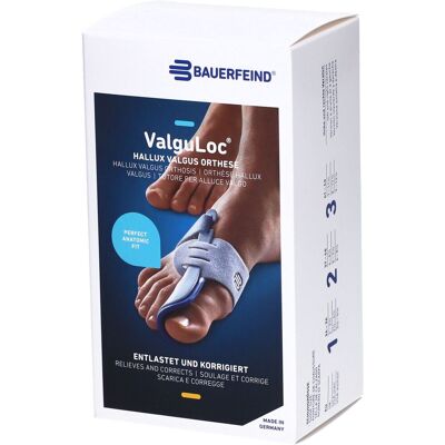 Bauerfeind Valguloc Titan Orthèse - Correction de Hallux Valgus - Publicité Bauerfeind Valguloc Titan Orthèse - Correction de Hallux Valgus - Publicité