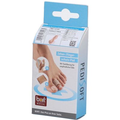 Bort Medical Bort PediSoft TexLine Protège-doigts - Produit de soin des pieds - Publicité Bort Medical Bort PediSoft TexLine Protège-doigts - Produit de soin des pieds - Publicité