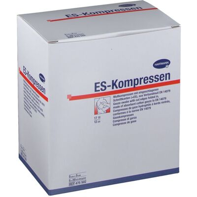 Compresses stériles Paul Hartmann AG 5x5 cm - Pack de 12 - Publicité Compresses stériles Paul Hartmann AG 5x5 cm - Pack de 12 - Publicité