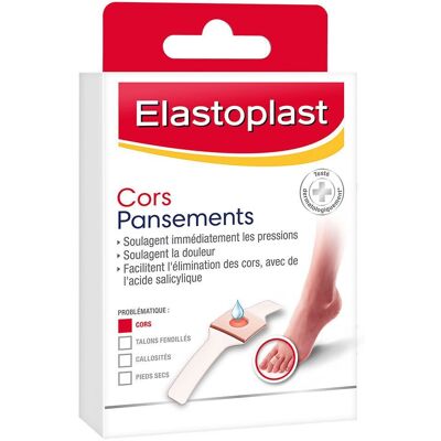 Elastoplast Pansements Cors Pansement(S) 8 pc(s) - Publicité Elastoplast Pansements Cors Pansement(S) 8 pc(s) - Publicité