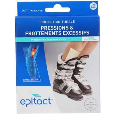 epitact® Protections tibiales Pression & frottements excessifs Pansement(S) 2 pc(s) - Publicité epitact® Protections tibiales Pression & frottements excessifs Pansement(S) 2 pc(s) - Publicité