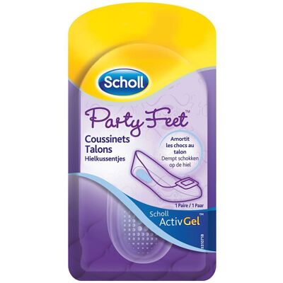 Scholl® ActivGel Party Feet Coussinets Talons Plâtre(S) De Gel 2 pc(s) - Publicité Scholl® ActivGel Party Feet Coussinets Talons Plâtre(S) De Gel 2 pc(s) - Publicité