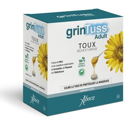 Aboca GRINTUSS COMPRIMES Comprimé(S) 20 pc(s) - Publicité Aboca GRINTUSS COMPRIMES Comprimé(S) 20 pc(s) - Publicité