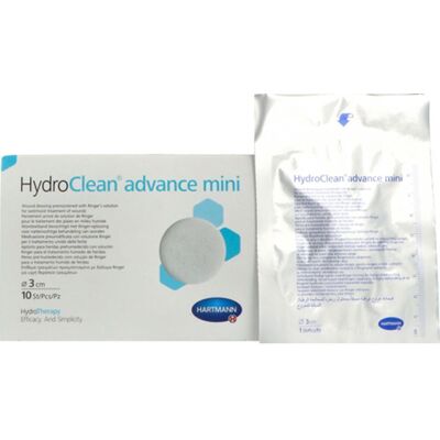 Hartmann HydroClean advance mini pansement absorbant - Pansements - Publicité Hartmann HydroClean advance mini pansement absorbant - Pansements - Publicité
