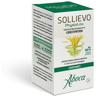Aboca SOLLIEVO PHYSIOLAX - Traitement de la constipation Comprimé(S) 27 pc(s) - Publicité Aboca SOLLIEVO PHYSIOLAX - Traitement de la constipation Comprimé(S) 27 pc(s) - Publicité