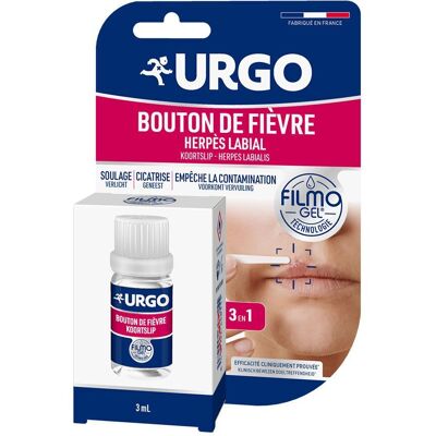 Urgo Bouton de Fièvre Traitement - Herpes Cold Sore Treatment - Publicité Urgo Bouton de Fièvre Traitement - Herpes Cold Sore Treatment - Publicité