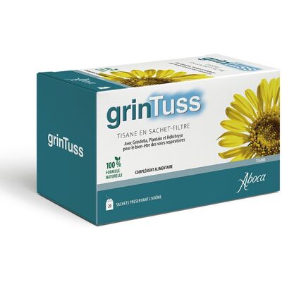 Aboca GRINTUS TISANE - Sachets Thé Instantané 20 pc(s) - Publicité Aboca GRINTUS TISANE - Sachets Thé Instantané 20 pc(s) - Publicité