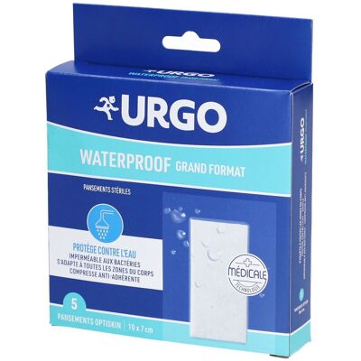 Urgo Waterproof Grand Format Pansement(S) 5 pc(s) - Publicité Urgo Waterproof Grand Format Pansement(S) 5 pc(s) - Publicité