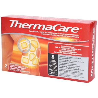 Thermacare Patchs auto-chauffants Genou - Boîte de 2 Pansement(S) 1 pc(s) - Publicité Thermacare Patchs auto-chauffants Genou - Boîte de 2 Pansement(S) 1 pc(s) - Publicité