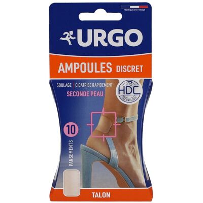 Urgo Ampoules Discret Talon Pansement(S) 1 pc(s) - Publicité Urgo Ampoules Discret Talon Pansement(S) 1 pc(s) - Publicité