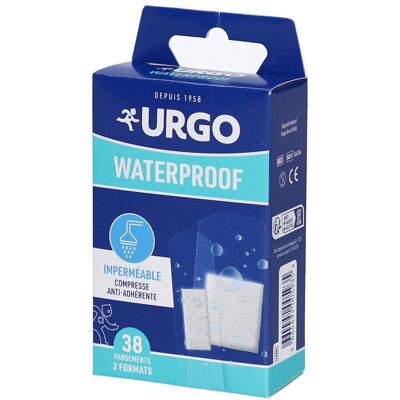 URGO Waterproof Compresse Anti-Adhérente Pansement(S) 1 pc(s) - Publicité URGO Waterproof Compresse Anti-Adhérente Pansement(S) 1 pc(s) - Publicité