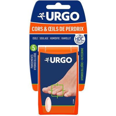 URGO Traitement Cors & Oeils de perdrix Pansement(S) 1 pc(s) - Publicité URGO Traitement Cors & Oeils de perdrix Pansement(S) 1 pc(s) - Publicité