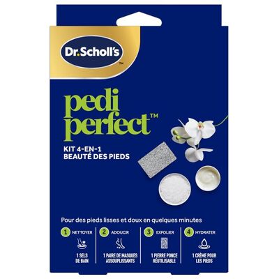 Dr. Scholl's Kit Pedi Perfect 4-en-1 Autre 1 pc(s) - Publicité Dr. Scholl's Kit Pedi Perfect 4-en-1 Autre 1 pc(s) - Publicité