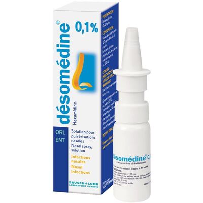 Désomédine® Désomédine Nasale Spray Nasal 10 ml - Publicité Désomédine® Désomédine Nasale Spray Nasal 10 ml - Publicité