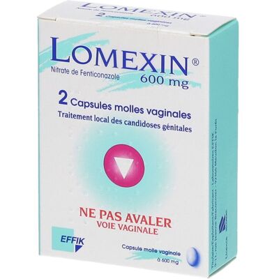 Lomexin® 600 mg Ovule Vaginale 2 pc(s) - Publicité Lomexin® 600 mg Ovule Vaginale 2 pc(s) - Publicité