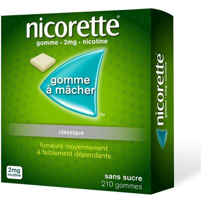 Nicorette® s/s 2 mg Gummies 210 pc(s) - Publicité Nicorette® s/s 2 mg Gummies 210 pc(s) - Publicité