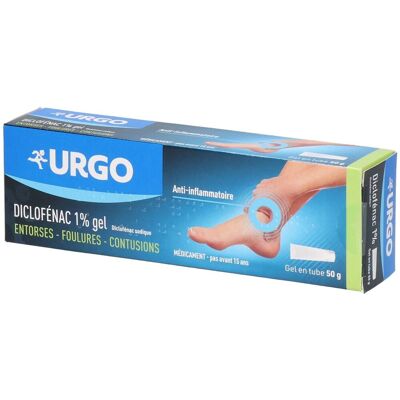 Urgo Diclofenac 1 % Gel(S) 50 g - Publicité Urgo Diclofenac 1 % Gel(S) 50 g - Publicité
