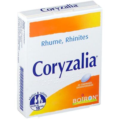 Boiron Coryzalia® Comprimé(S) Orodispersible(S) 40 pc(s) - Publicité Boiron Coryzalia® Comprimé(S) Orodispersible(S) 40 pc(s) - Publicité