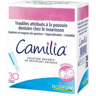 Boiron Camilia® Solution(S) 30 ml - Publicité Boiron Camilia® Solution(S) 30 ml - Publicité