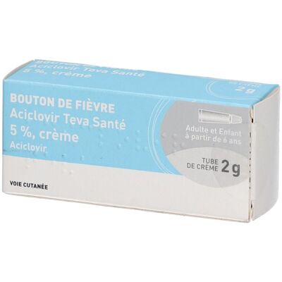 ratiopharm CONSEIL® Teva Aciclovir 5 % Crème 2 g - Publicité ratiopharm CONSEIL® Teva Aciclovir 5 % Crème 2 g - Publicité