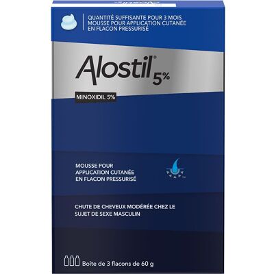 Alostil® 5% Mousse(S) 180 g - Publicité Alostil® 5% Mousse(S) 180 g - Publicité