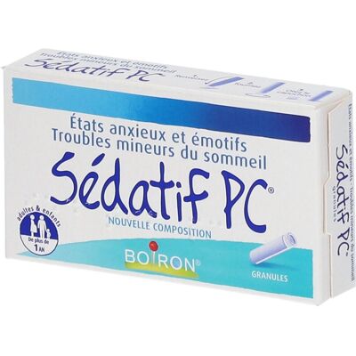 Boiron Sédatif PC® Granules Granulés 2 pc(s) - Publicité Boiron Sédatif PC® Granules Granulés 2 pc(s) - Publicité