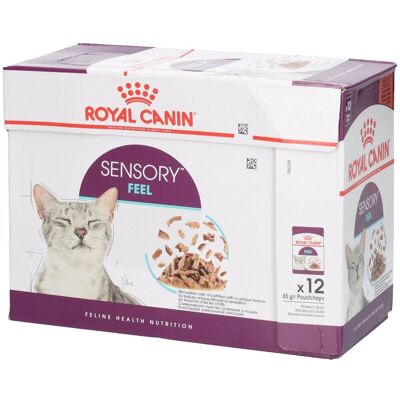 Royal Canin FHN Sensory Feel en Sauce Aliment 12x85 g - Publicité Royal Canin FHN Sensory Feel en Sauce Aliment 12x85 g - Publicité